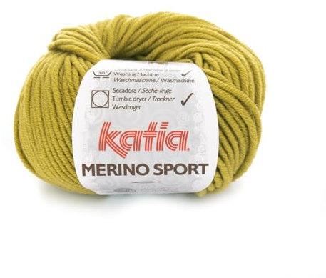 Katia Merino Sport 038 cress green 50g Wolle