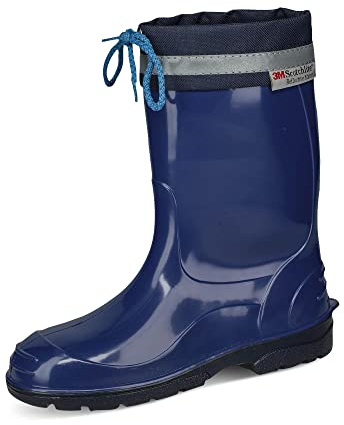 Bockstiegel Kim Kleinkinder Regenstiefel 34 EU, Blau (Blau)
