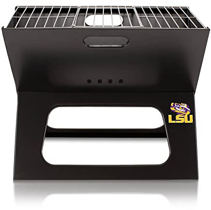 NCAA LSU Tigers X-Grill portátil de carbón vegetal