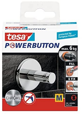 tesa Powerbutton Haken - Universal Medium