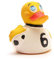 Duckshop Lanco Quietscheentchen (Football - L: 7,5 cm)