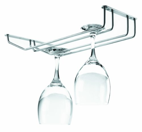 TAMLED Gläserschiene 34 cm 2 Reihig Edelstahl