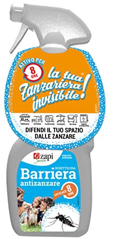 ZAPI Garden Insetticida Barriera Anti Zanzare - Barriera Insetticida Liquido, Insetticida Liquido Azione Immediata e Prolungata, Insetticida Zanzare, Insetticida Esterno, 750ml