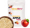 Mela Liofilizzata a Pezzi 100g - Frutta Liofilizzata - Frutta Disidratata - Mele Essiccate - Pezzi di Mela Disidratata - Perfetti per Dolci, Decorazione di Torte, Snack, Muesli e Dessert