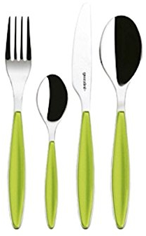 Guzzini Feeling 2300.84 Cutlery Set 24 Pieces Green