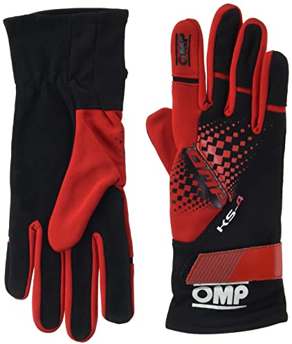 Omp OMPKK02744E060M KS-4 Handschuhe My2018 Rot/ schwarz Gr M