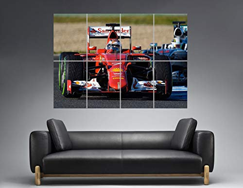 Kimi Raikkonen f1 Wall Art Poster A0 Large Print 03