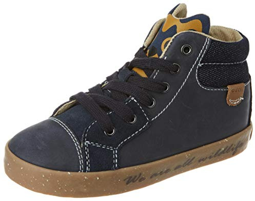 Geox B Kilwi Boy D Sneaker, (Navy), 24 EU