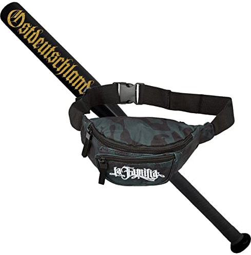 Spaß Kostet Sportset Baseballschläger mit Tasche für Baseball Ostdeutschland Gold Aluminium 26 Zoll