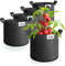 com-four® 5X Saco para Plantas 20 L - Bolsa para Plantas - Macetero para Tomates - Saco fitosanitario (20 L- 5 Piezas)