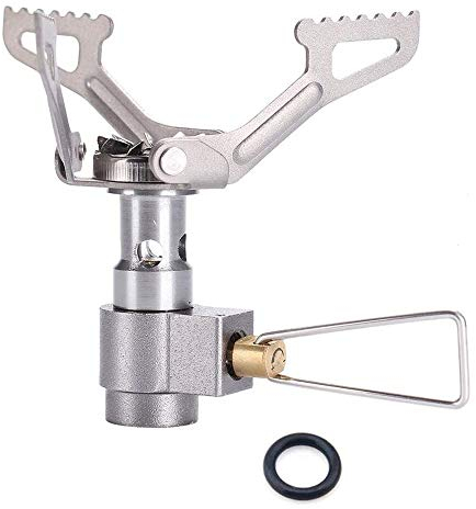 Cuisinière à gaz de Camping ultralégère pour Sac à Dos (25g) avec 1 Joint torique supplémentaire