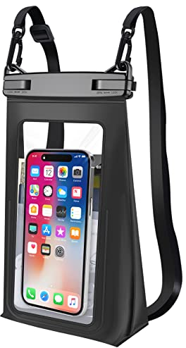 wasserdichte Handyhülle IPX8 Universal Wasserdicht Phone Pouch Dry Bag für iPhone 14 13 Pro Max 12 11 Pro Max XR X XS SE Samsung S21 S10 S9 Huawei P40 P20 Mate 40 Pro bis 6,8 Zoll, Wassersport
