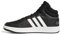 adidas Hoops 3.0 Mid Lifestyle Basketball Classic Vintage Shoes, Sneaker Uomo, Core Black/Cloud White/Grey Six, 43 1/3 EU
