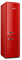 Severin Frigorifero Congelatore combinato Total NoFrost, Posa libera, Larghezza 54 cm, 250 L, Classe E, Veggibox inclusa, Retrò, Rosso, RKG 8927