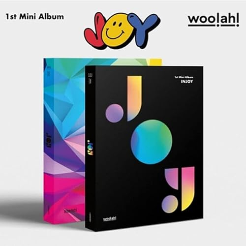 WOO!AH! JOY 1st Mini Album ( INJOY + ENJOY - SET. ) K-POP SEALED