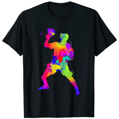 Tischtennis Ping Pong Jungen Kinder Männer T-Shirt