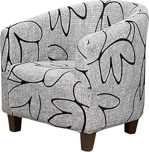 uyeoco Sesselüberwürfe Sesselschoner Sesselbezug Jacquard Clubsessel Elastisch Stretch Sesselhusse für Cafe Stuhl Sessel (Color : #41)
