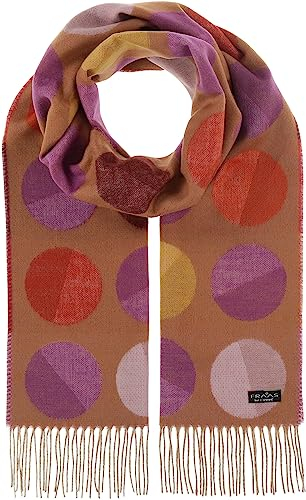 FRAAS Damen Cashmink-Schal mit XXL Punkten - 35 x 200 cm - Made in Germany - Perfekt für Herbst und Winter