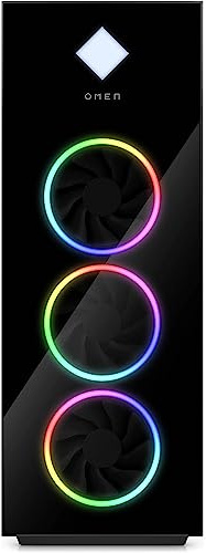 HP OMEN - Torre per computer da gioco 45L GT22 - CPU Intel Core i9-13900K da 24 core fino a 5,80 GHz, 128 GB DDR5 RAM, 4 TB NVMe SSD + 1 TB HDD, GeForce RTX 3070 8 GB GDDR6, Windows