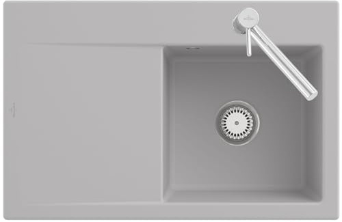 Villeroy & Boch Subway Style 45 Steam - 3347 01 SM Keramikspüle Handbetätigung