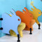 ZNBLSD Urinal-Trennwand für Kinder, Toiletten-Trennwand für den Kindergarten, Holz-Trennwand, wasserdichte Urinal-Trennwand, Trennwand für die öffentliche Gesundheit (Farbe: Kaninchen, 3