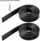 2 Rollos Goma Limpiacristales, Cuchillas de Repuesto de Goma, Hoja de Escobilla de Goma, 105cm Goma para Regleta Limpiacristales, Labio de Goma Negro para Ventanas, Limpieza de Vidrio