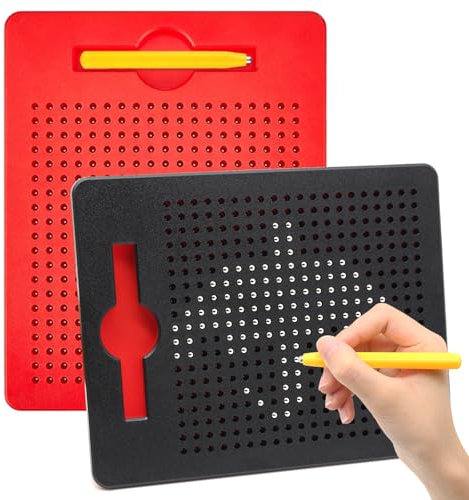 Wondora 2 Stück Magnetische Zeichentafel Magnetisches Zeichenbrett für Kinder Magnettafel Kinder Toys Travelling Magnet Zeichentafel, Educational Activities for Children Aged 3+