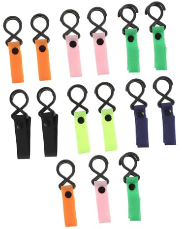 JOINPAYA 15stücke Kinderwagenhaken Für Praktische Aufbewahrung Rutschfeste Multifunktionshaken Zufälligen Farben Für Kleinkinder Für Einkaufstaschen Und Babyzubehör