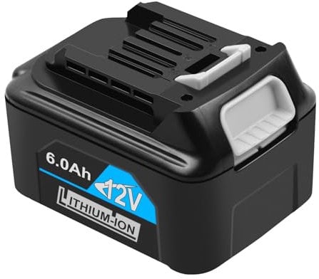 Awekamer 12V 6000mAh Lithium Replacement Battery for Makita BL1015 BL1015B BL1016 BL1020B BL1021B BL1040B BL1041B BL1050 197390-1 197339-1 197394-3 197406 -2