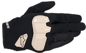 Alpinestars Chrome V2 Motorrad Handschuhe, schwarz/beige, L