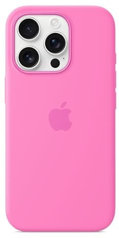 Apple iPhone 16 Pro Silicone Case with MagSafe - Peony 