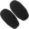 HAMPPLIES 2pièces Housse Mousse Pour Microphone Cravate Bonnette Anti-vent Éponge De Bruit Pour Conférences Et Discours Compatible Avec Microphones Divers