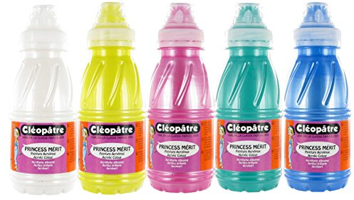 COLLES 65546 Peintures Acryliques Cleopatre Nacree Tous Supports Assorties