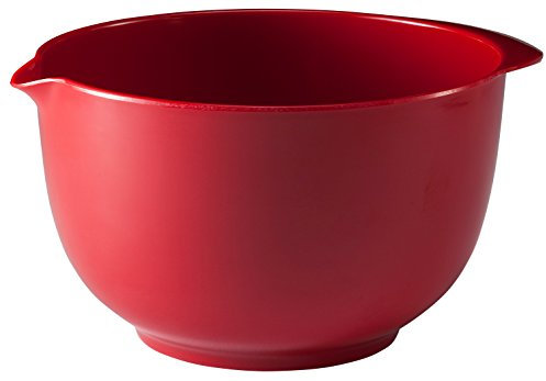 Hutzler Classic 2.5 Liter Melamine Mixing Bowl, Red