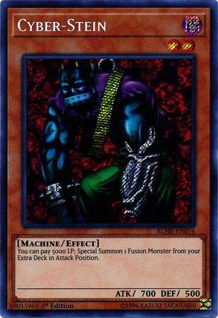 Yu-Gi-Oh! - Cyber-Stein - BLHR-EN074 - Secret Rare - 1. Edition - Battles of Legend: Hero's Revenge