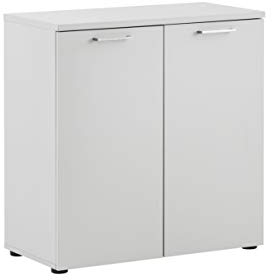 Möbelpartner Aktenschrank Denver, 145822, Lichtgrau, ca. 80,2 x 41 x 84 cm