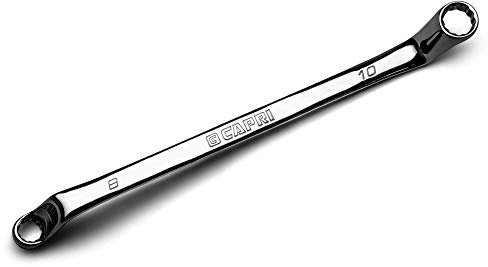 Capri Tools 8 x 10 mm 75-Degree Deep Offset Double Box End Wrench, CP11950-0810