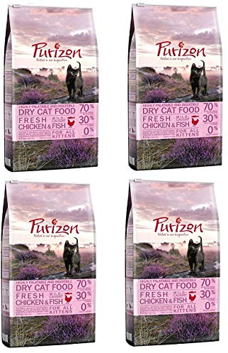 Purizon GroßhandelPL Kitten Huhn & Fisch Katzen Trockenfutter 4 x 6,5kg
