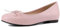 MJIASIAWA Femmes Confort Walking Bureau Travail Ballet Plates A Enfiler Bows Dolly Chaussures Closed Toe Ballerinas Prom Bride Chaussures Rose-MP Taille 45 EU/47 Asiatique