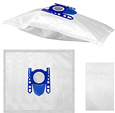 ARLI Staubsaugerbeutel kompatibel mit Siemens VS 06G2410 VS06G2410 VS 6 VS6 – 20x Staubsauger Vlies Beutel mit Formstabiler Deckscheibe inkl. 2x zuschneidbaren Mikrofilter