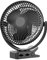 Ventilatore, Ventilatore Pinza, Ventola Della Batteria USB 10000mAh,Ventola Ricaricabile, Ventilatore da Scrivania Silenzioso,3 Velocità, Regolabile 360°, Adatto Per Scrivanie, Auto, Uffici Domestici