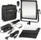 Walimex pro LED Niova 100-F Pro 100 W Bi-Color Flächenleuchte, dimmbare Videoleuchte, Studioleuchte mit weichem Licht, Fotolicht mit Fernbedienung