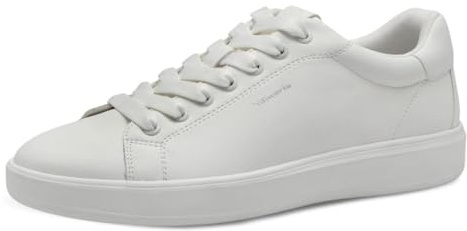 Tamaris Damen Sneaker Low, weiß, 42 EU