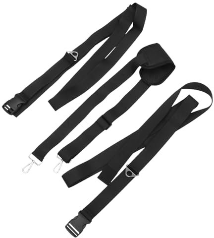 BESPORTBLE Trageriemen Für Surfbretter Surfbrettgurte Tragen Surfbrett Im Stehen Tragen Träger Für Surfbrettgurte Tragelösung Für Surfbretter Surfbrett-tragevorrichtung Black