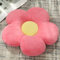 Chickwin Süße Blumenkissen, Blumenboden Kissen Blumenförmiges Plüsch Weiches Blumen Kissen Aesthetic Kawaii Blumenform Kissen für Zimmer Hause Sofa Dekoration (50 * 50,Rosa)