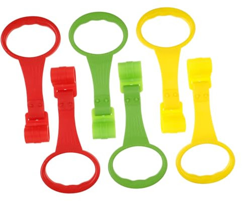 TOYANDONA 6 Stück Kinderbett Tragezubehör Klimmzugringe Einfassung Krippen Handzugringe Für Kleinkinder Gehhilfe Ringe Ringe Zum Aufhängen Von Babybetten Babybett Ringe