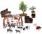VANZACK 1Satz Mini Tiere Figuren Teile Farm Tier Modell Für Kreative Mini Simulationslandschaften Und Bauernhaus Dekoration Für Jahren