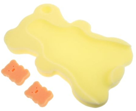 Sosoport Badematte für Neugeborene Komfortable Rutschfeste Badewanne Matte für Babywanne Waschbecken Weiche Unterstützung für Badeerlebnis zu Reinigen Vielseitig Einsetzbar