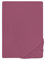biberna Jersey-Elastic-Spannbetttuch 0077866 (Matratzenhöhe max. 25 cm) 1x 90x190 cm - 100x220 cm, brombeer