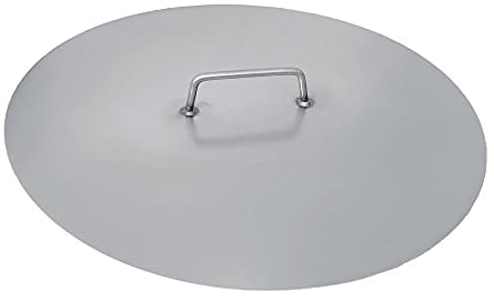 Czaja Feuerschalen® Deckel für alle Feuerschalen ; einfaches Ablöschen der Feuerschale ohne Wasser und zum Schutz vor Regen (Stahl, Ø 55 cm)